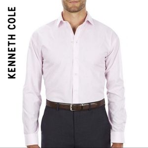 Kenneth Cole Unlisted Regular Fit Thin Striped Shirt